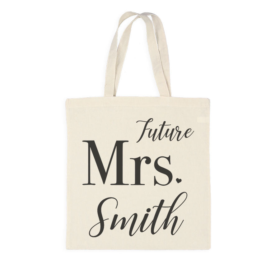 Personalized Future Mrs Tote Bag