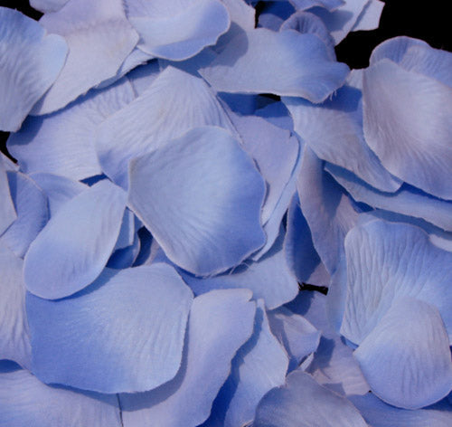 Two-Tone Periwinkle Rose Petals
