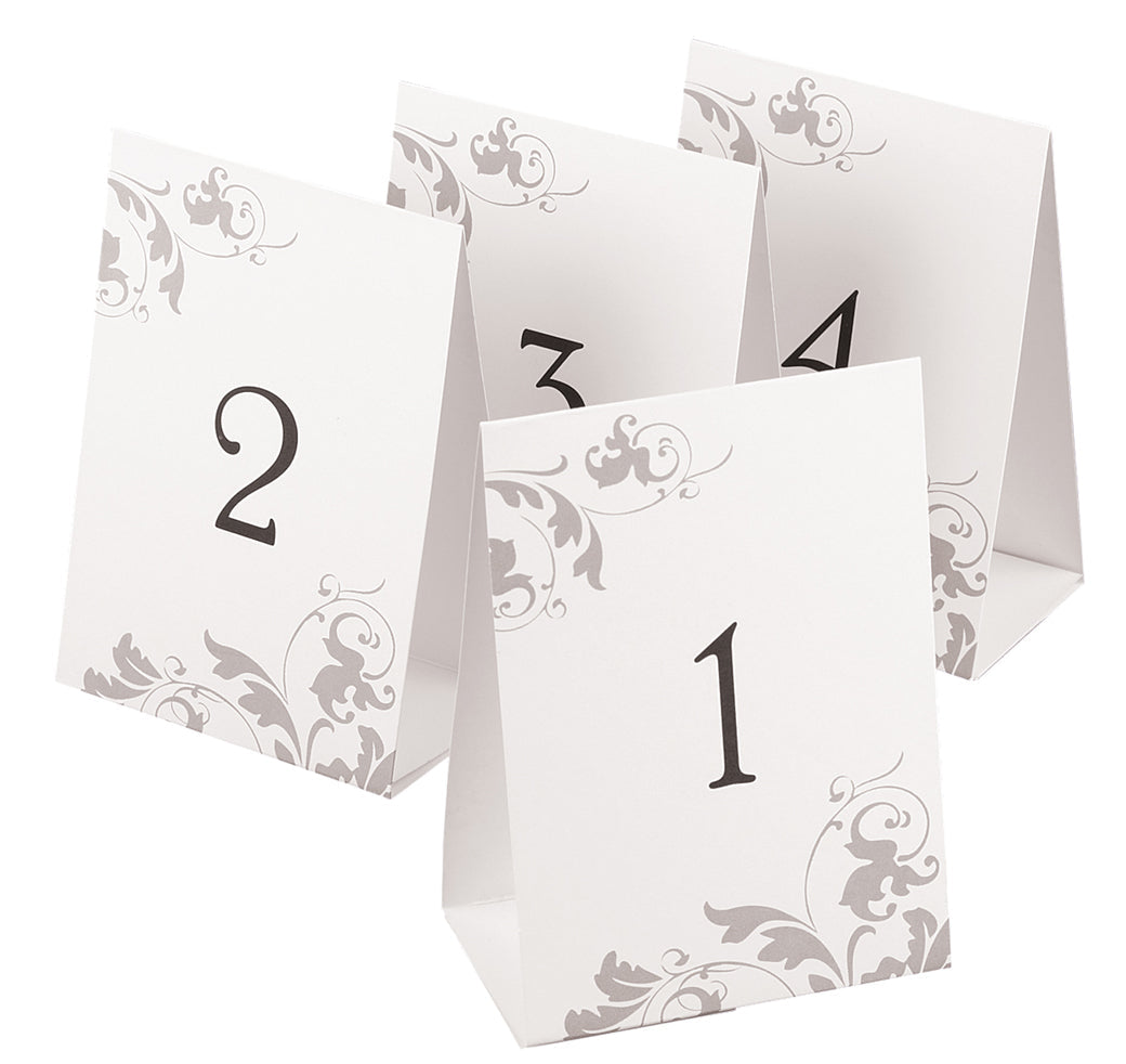 Table Number Tents - (1-40)