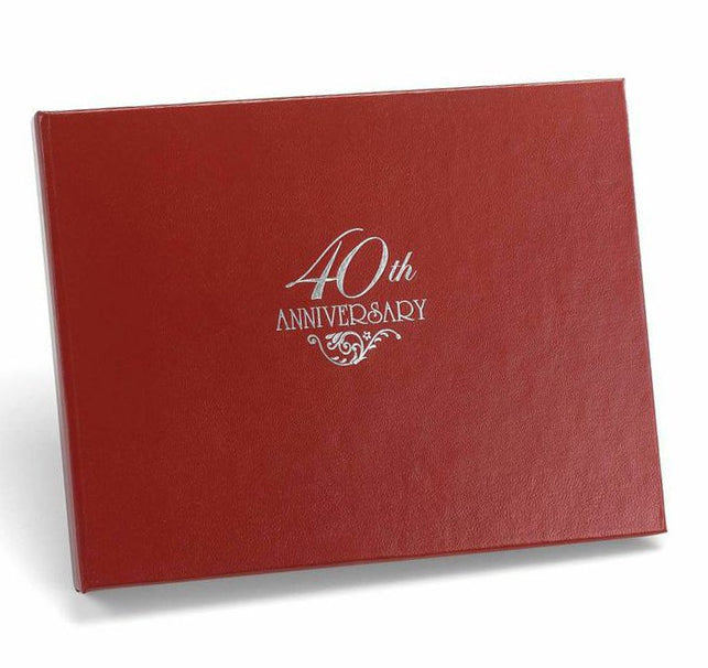 40th Anniversary Guest Book