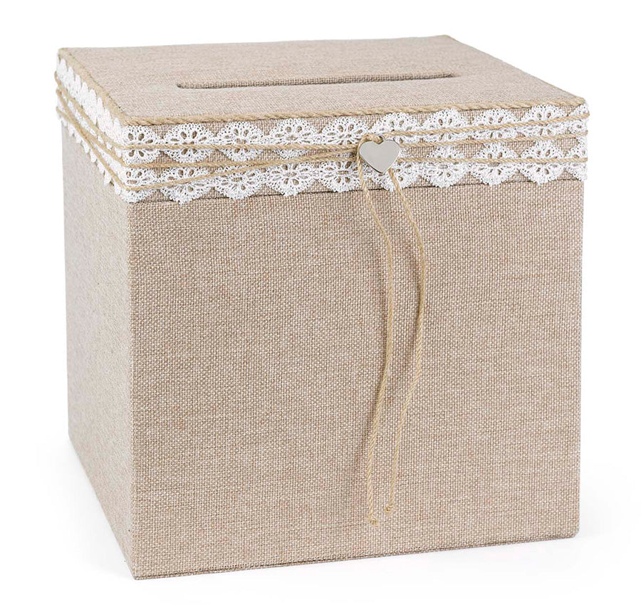 Rustic Romance Wedding Card Box