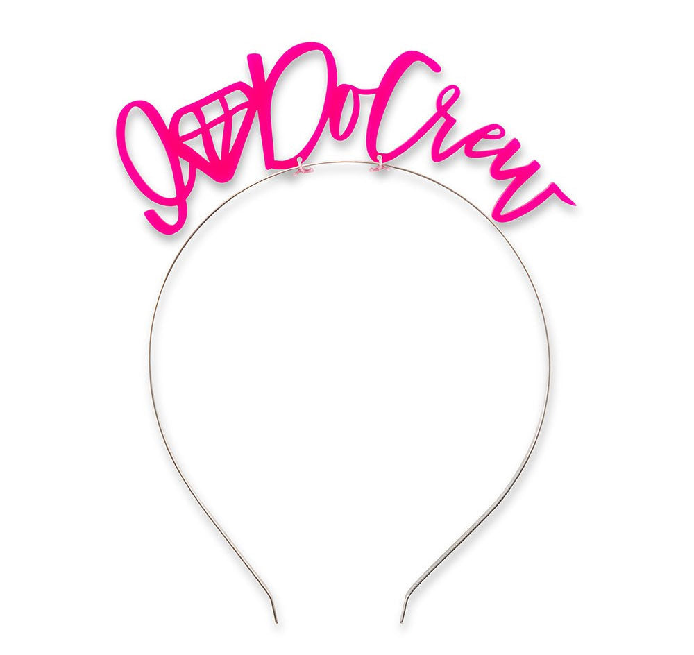 Bachelorette Party Headband - I Do Crew