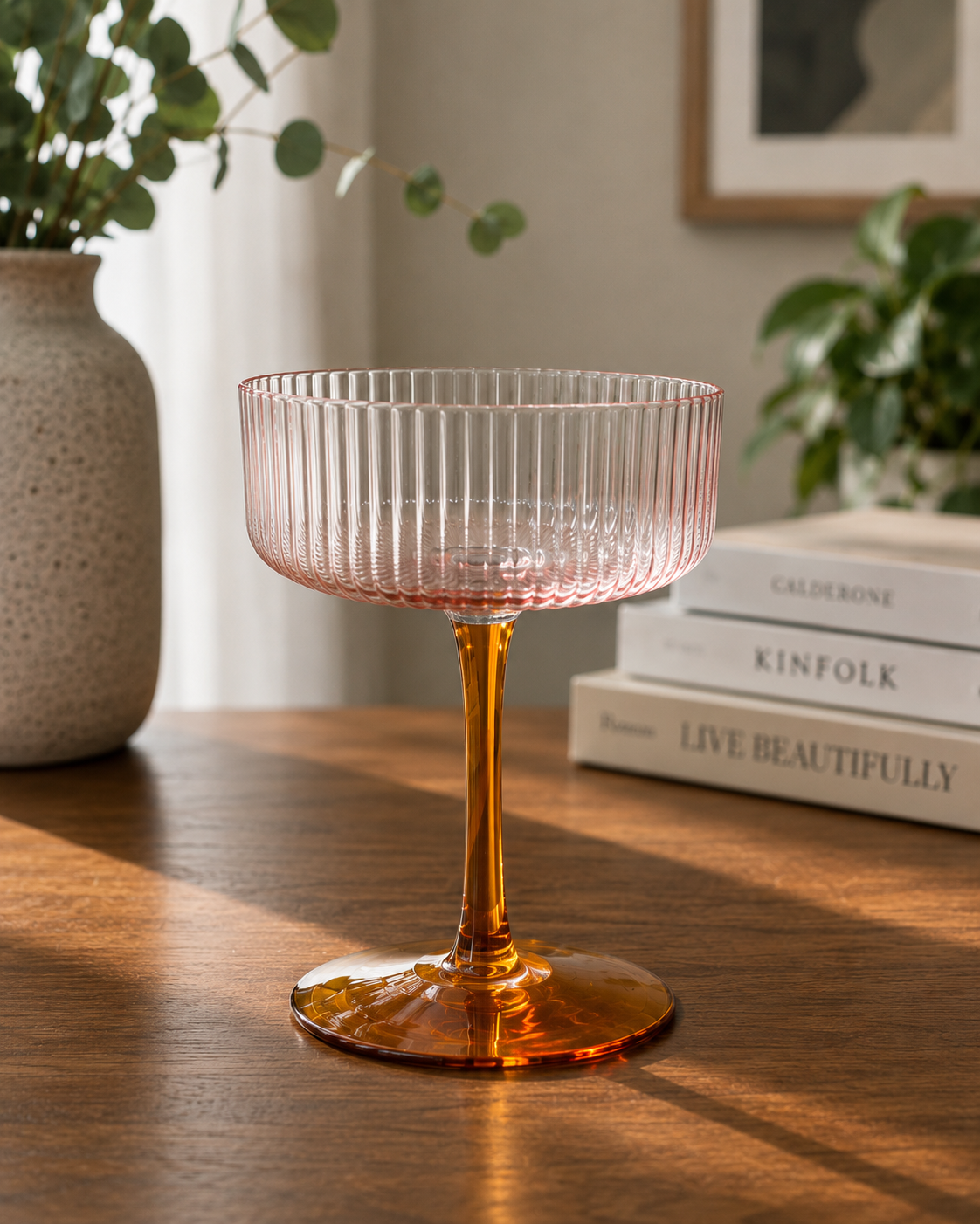 Coupe Glass - Single &amp; Two-toned