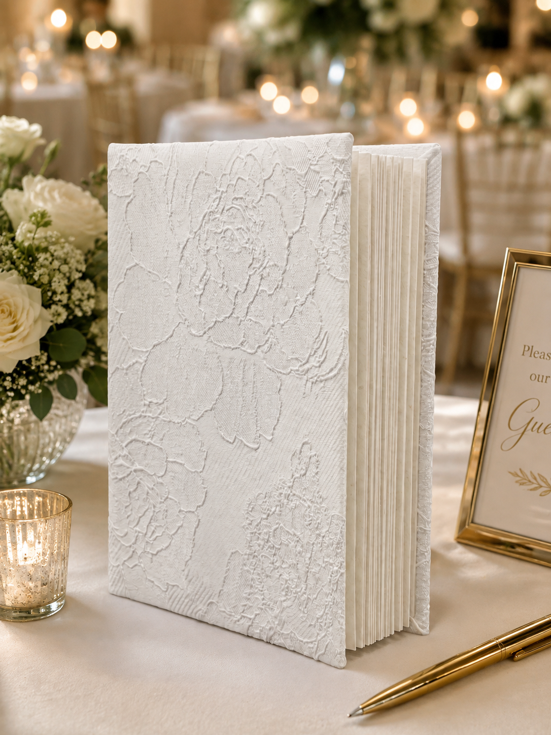 Peony Brocade Memory Book