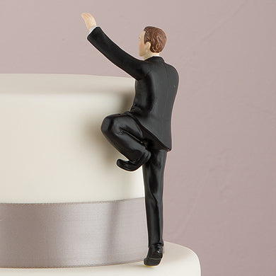 Climbing Groom Cake Topper
