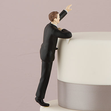 Climbing Groom Cake Topper