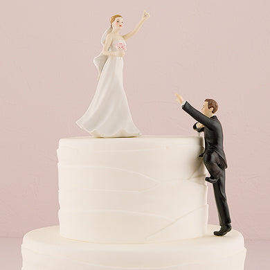 Climbing Groom Cake Topper
