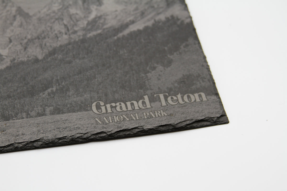 Personalized Laser-Engraved 8x12 Natural Slate