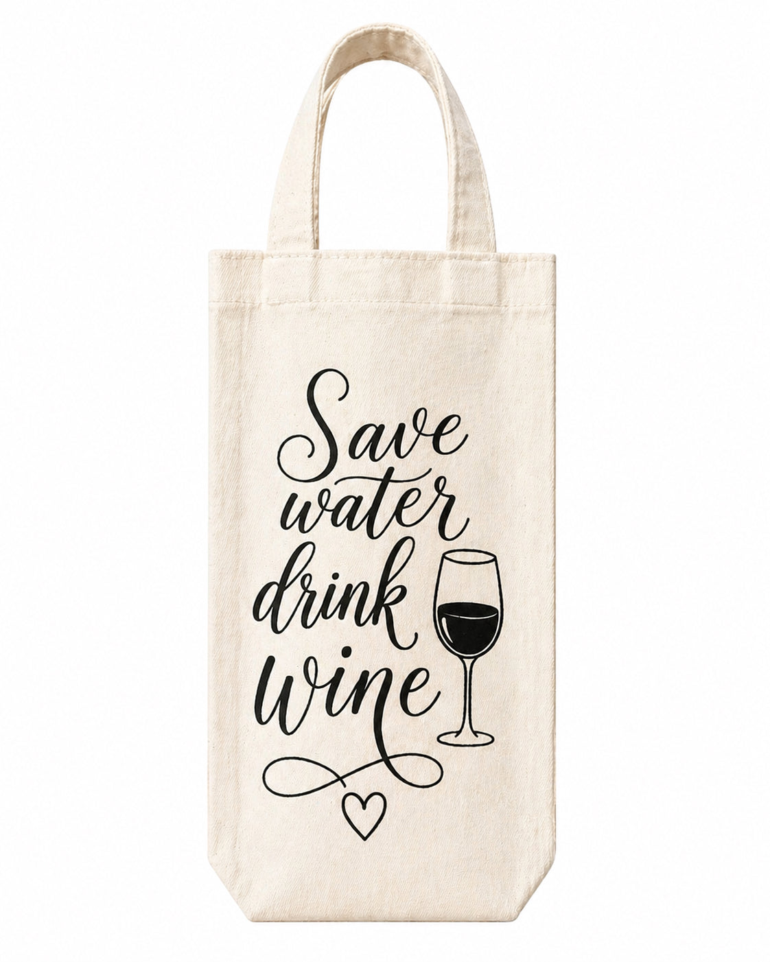 Save Water Drink Wine Tote Bag