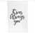 Printed Photo Backdrop Wedding Decoration - Always You