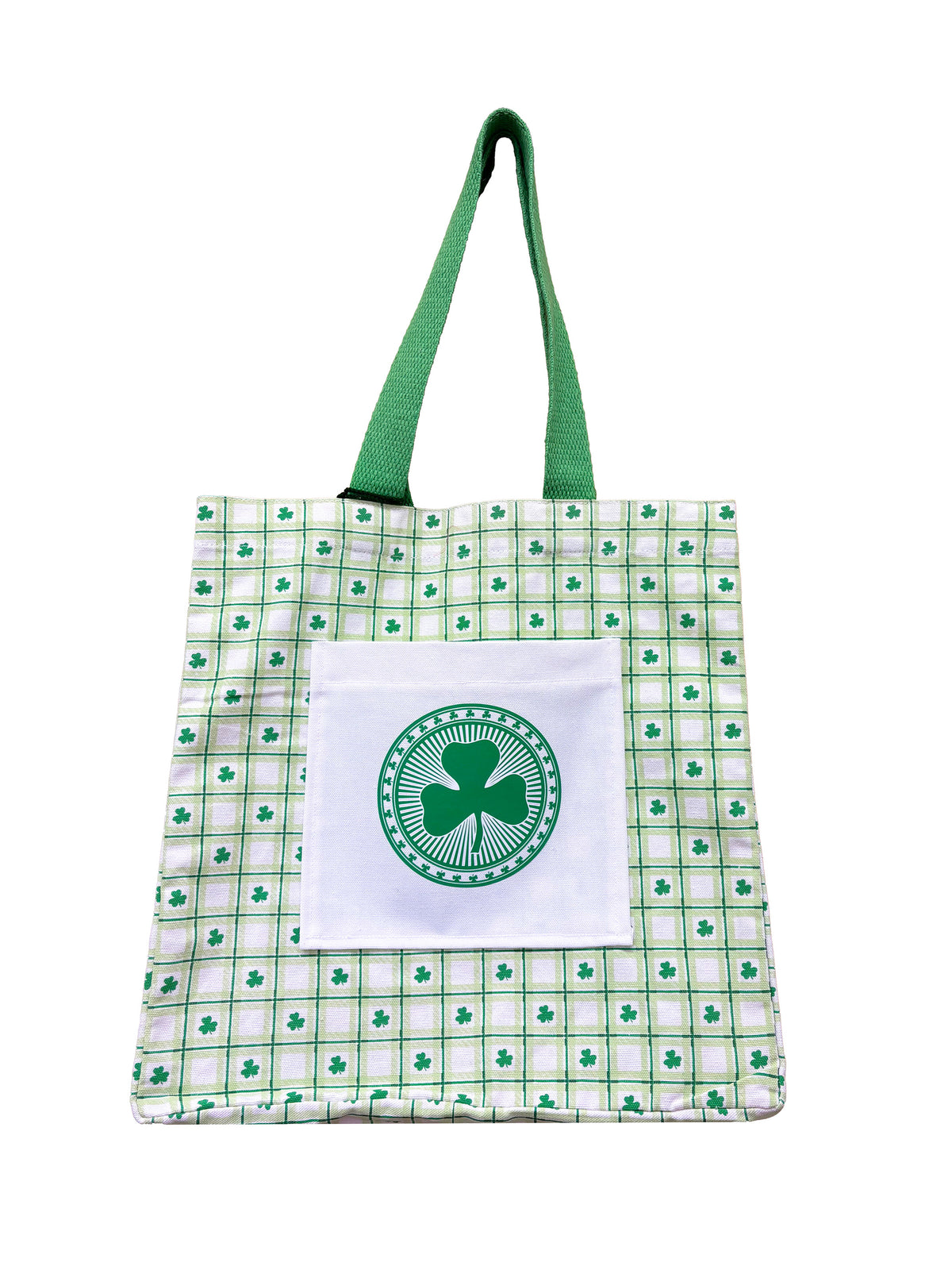 Shamrock Canvas Tote – St. Patrick’s Day