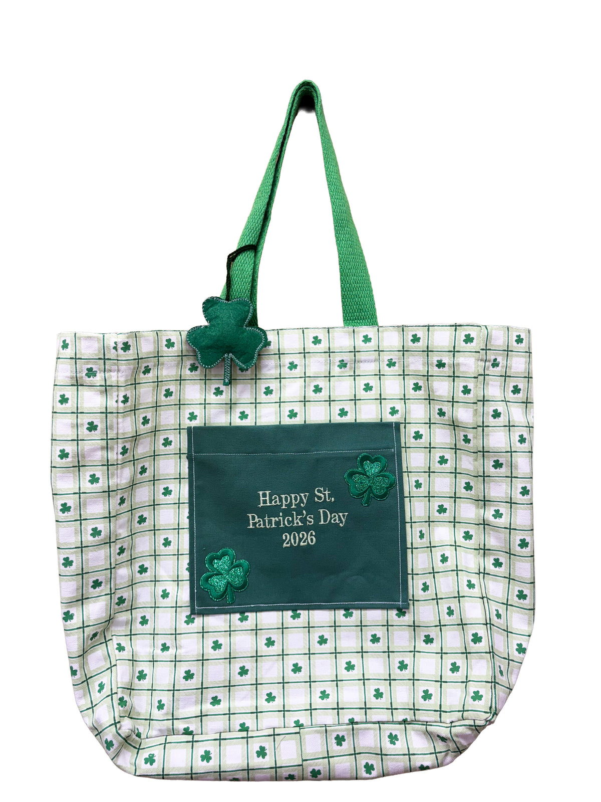Lucky Charm Canvas Tote – St. Patrick’s Day 2026 Edition