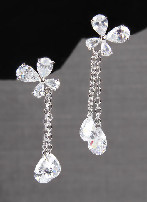 Flower Drop Earrings