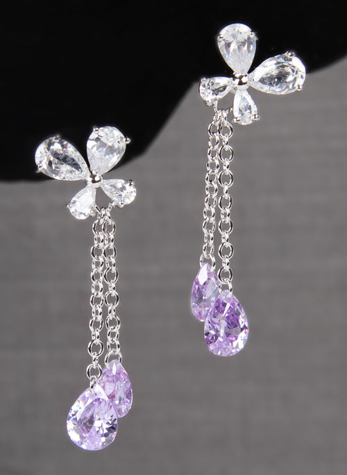 Flower Drop Earrings