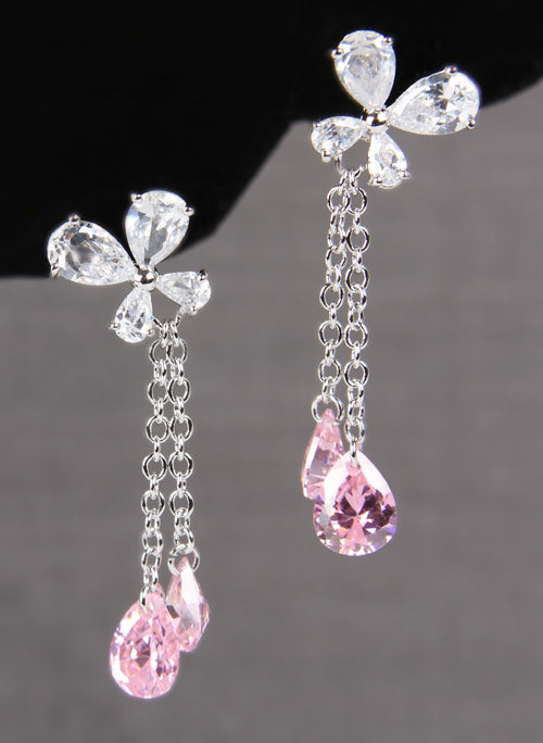 Flower Drop Earrings