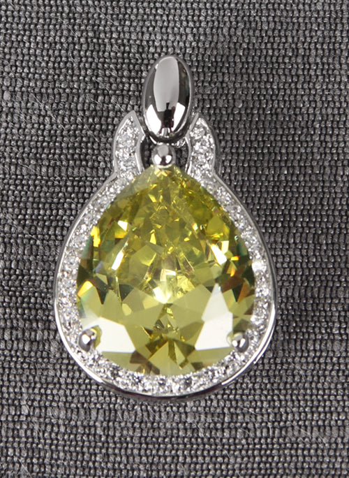 Rhinestone Encrusted Pendant