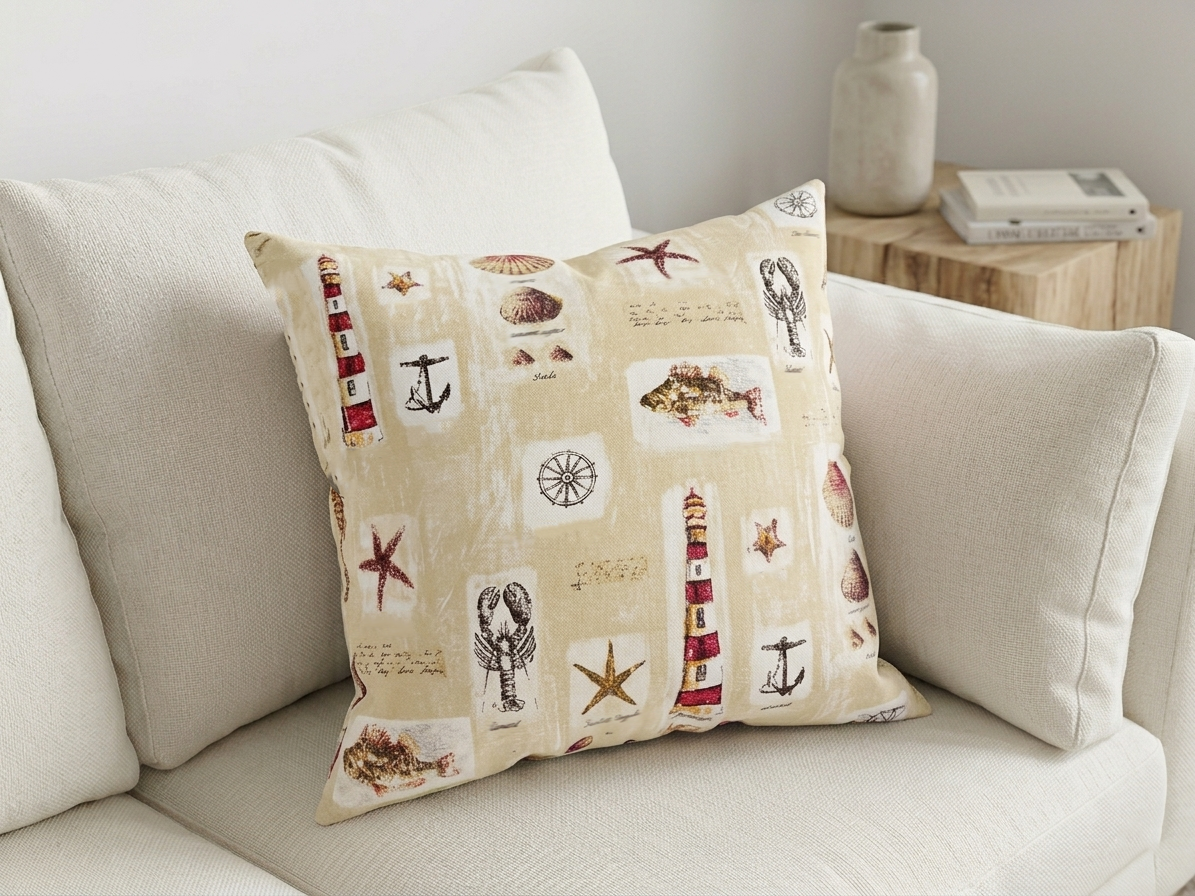 Coastal Marine 20x20 Pillow