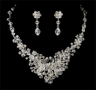 Austrian Crystals Wedding Jewelry Set