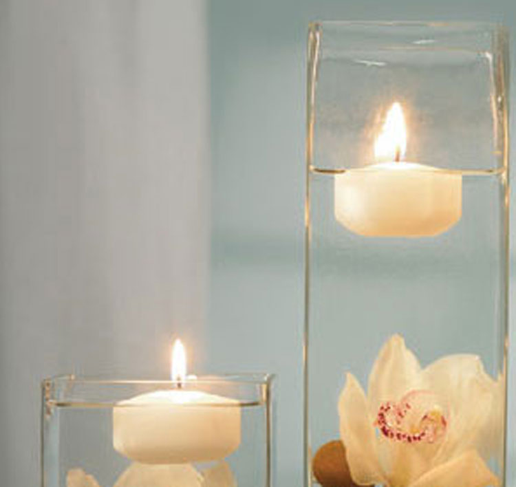 Neutral Floating Candles