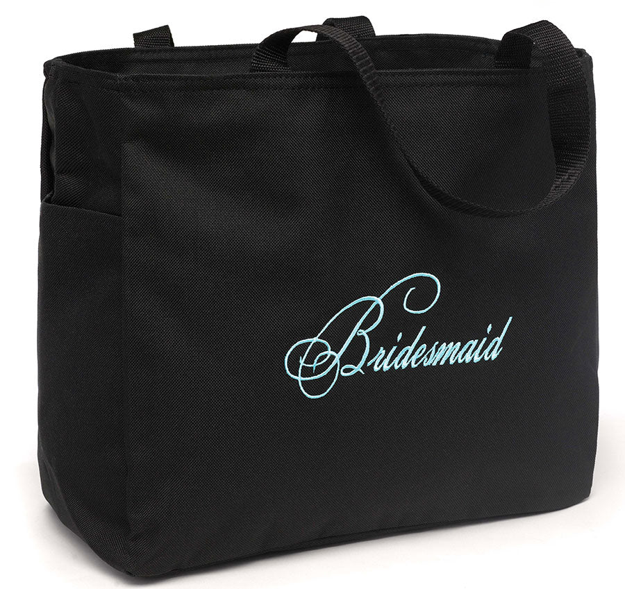Bridesmaid Tote Bag - Black
