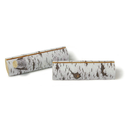 Faux Birch Log Card Holders (Set of 6)
