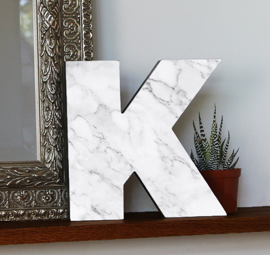 Letter Plaque Set with Plus Sign