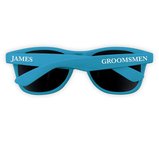 Bridal Party Sunglasses - Blue