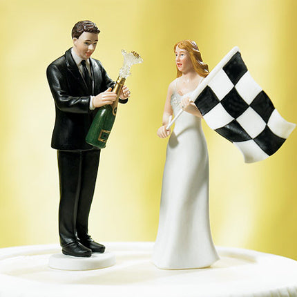 Champagne Groom Figurine