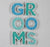 GROOMS Ceramic Letter Dishes