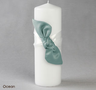 Love Knot in Color Unity Candle