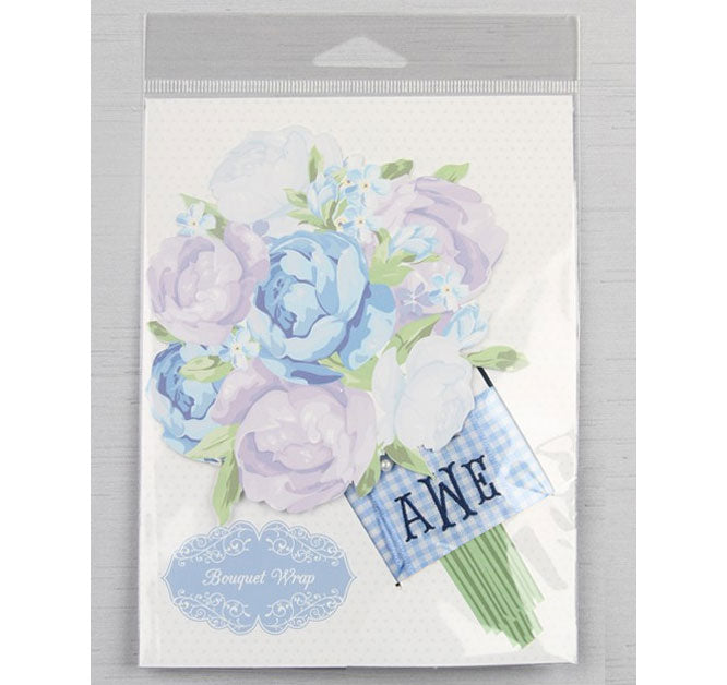 Gingham Bouquet Wrap without Tails