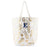 Personalized Pineapple Tote Bag - White