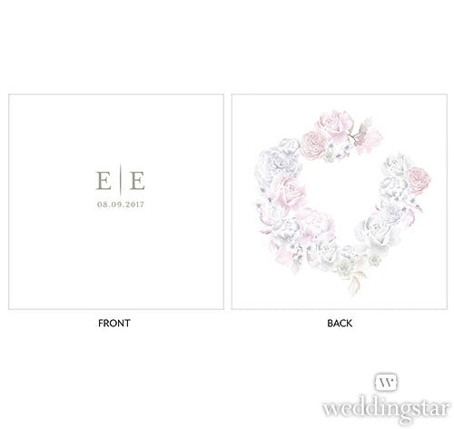 Floral Dreams Wedding Cake Topper