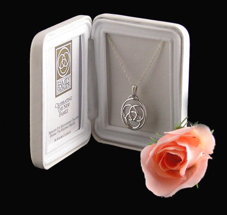 Sterling Silver Filigree Family Medallion Pendant