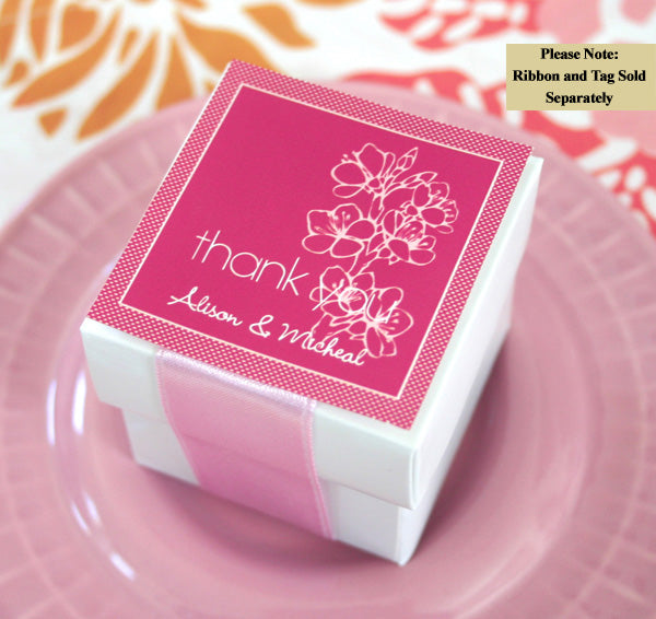 Mini Cube Boxes - White (set of 12)