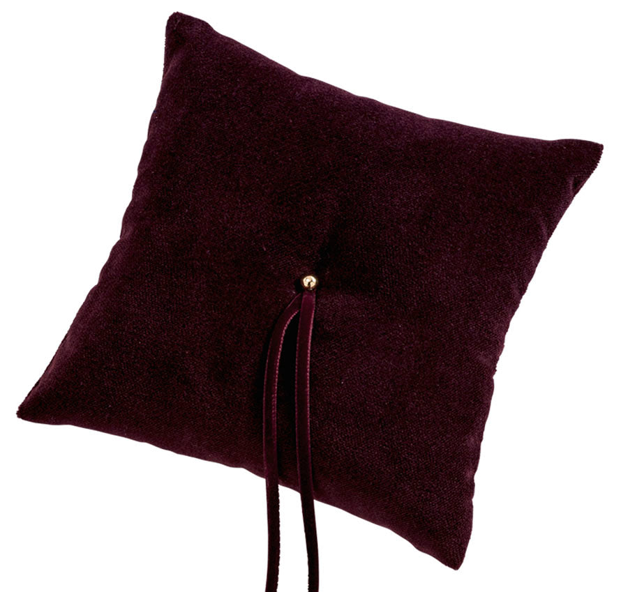 Velvet Wedding Ring Bearer Pillow