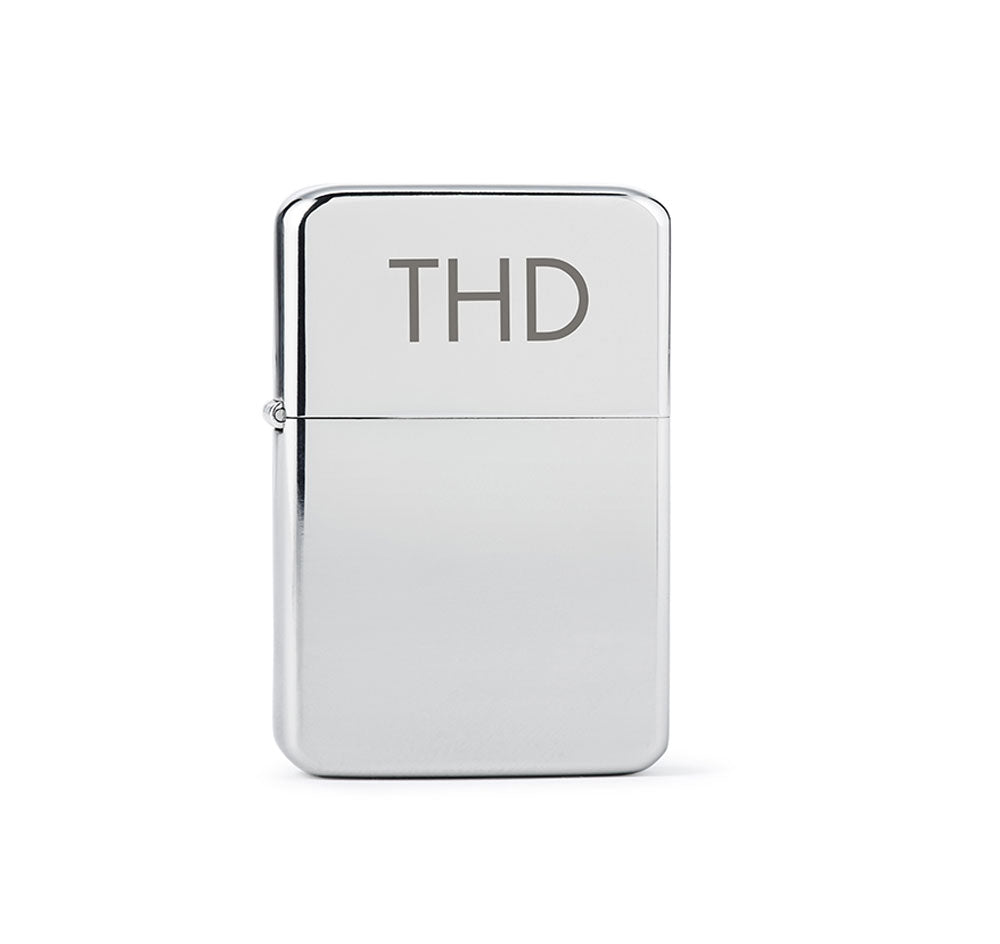 Silver Personalized Lighter