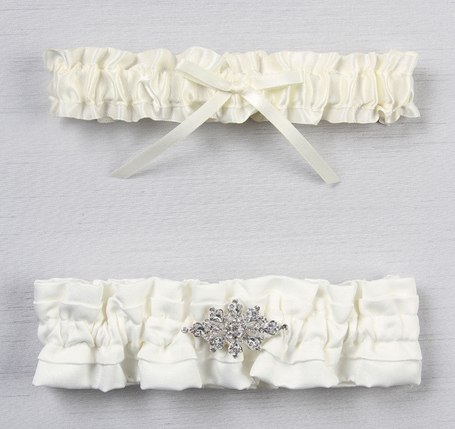 Isabella Wedding Garter Set