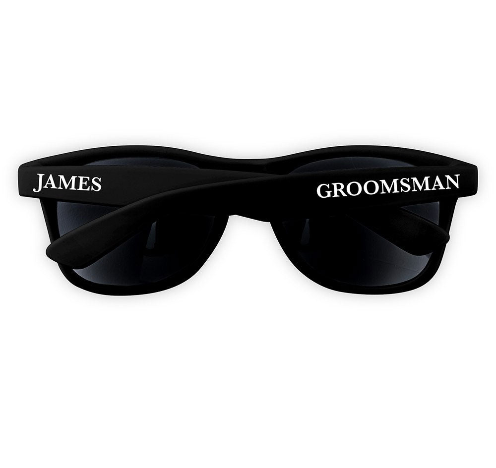 Bridal Party Sunglasses - Black