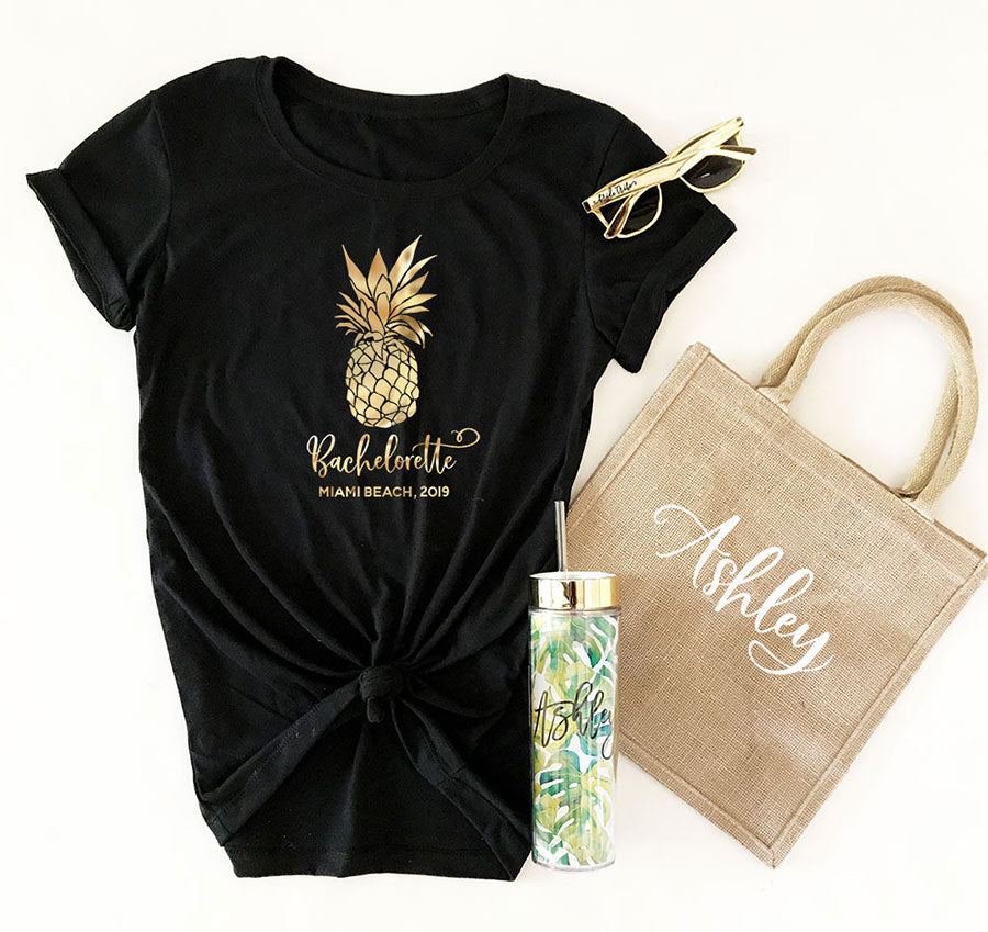 Tropical Bridesmaid T-Shirt