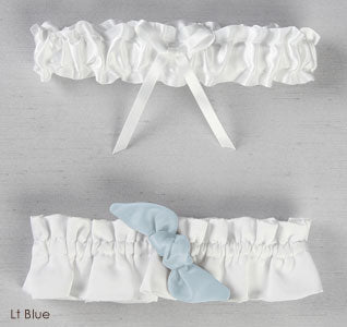 Love Knot in Color Wedding Garter Set