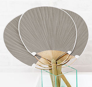 Paddle Fan - Charcoal