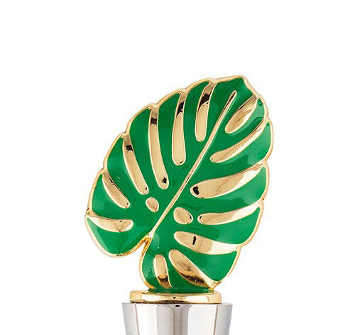 Tropical Leaf Bottle Stopper