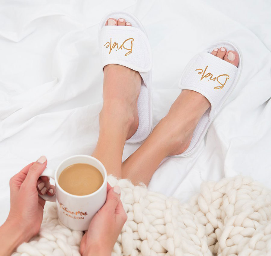 Women&#39;s Slippers - Bride