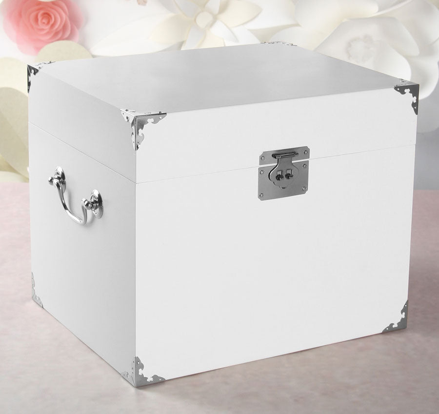 Painted Wooden Card Box