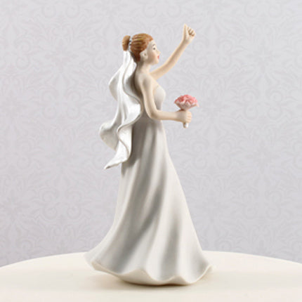 Victorious Bride Figurine