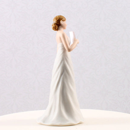 Read My Sign Bride Figurine