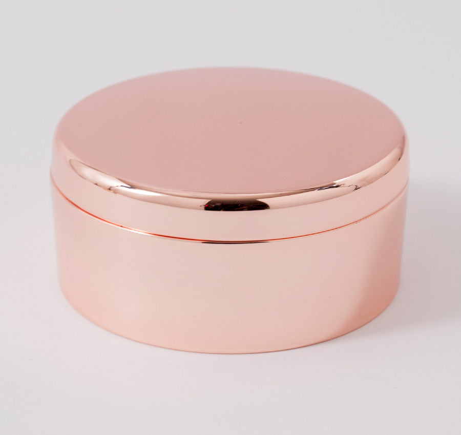 Personalized Bridesmaid Jewelry Box - Rose Gold