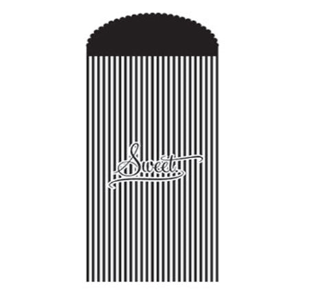 Sweet Black Goodie Bags