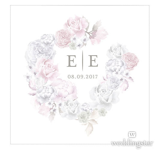 Floral Dreams Wedding Cake Topper